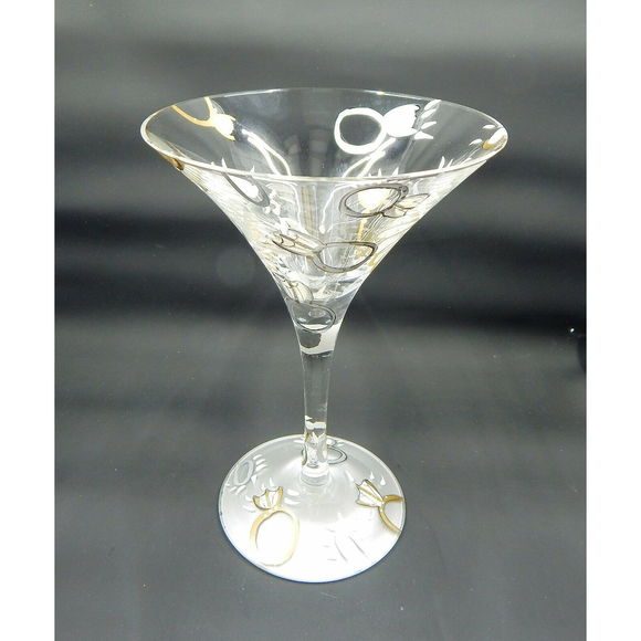 Lolita Wedding Tini Love My Martini Glass 7oz Hand-Painted - Picture 5 of 10